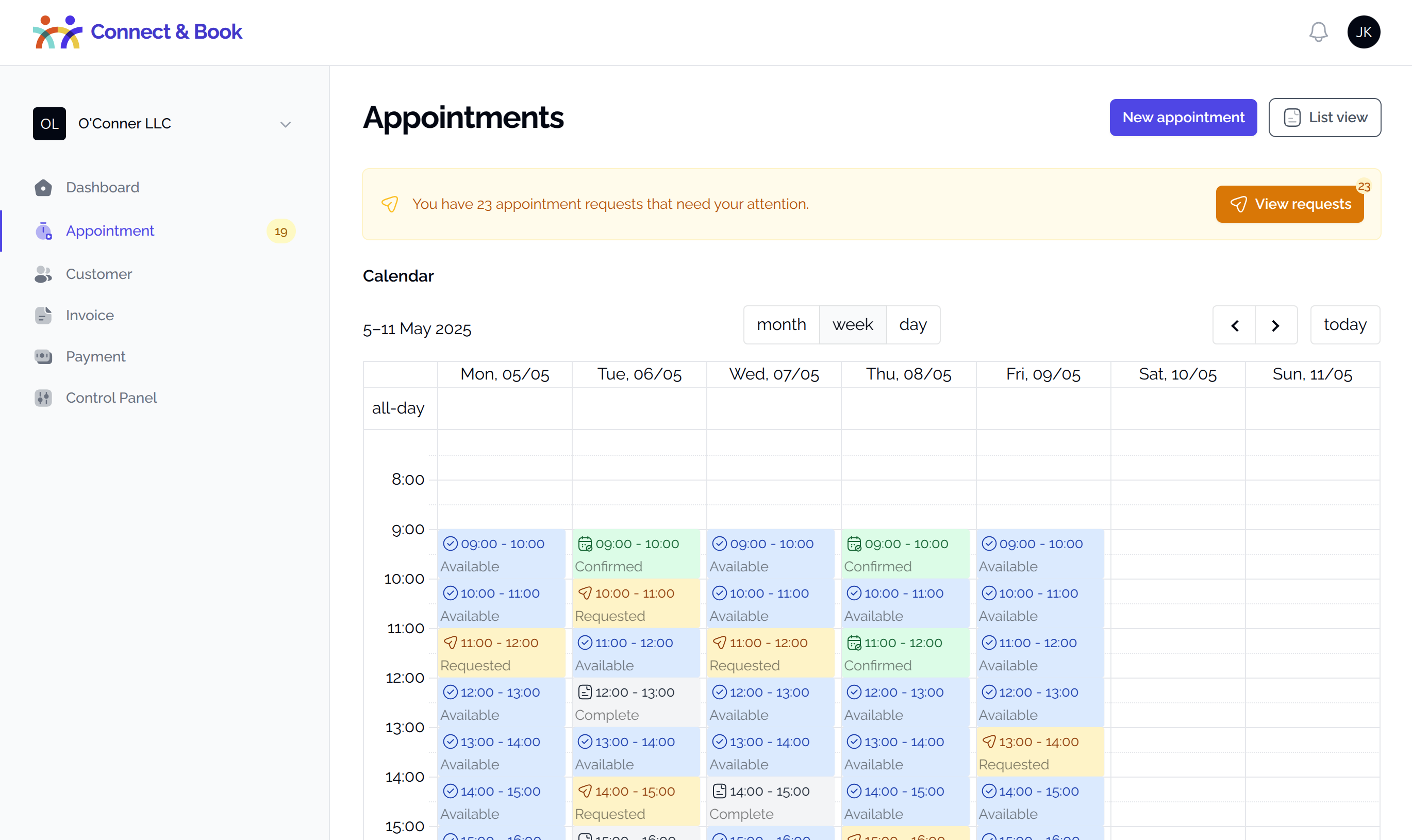 App screenshot